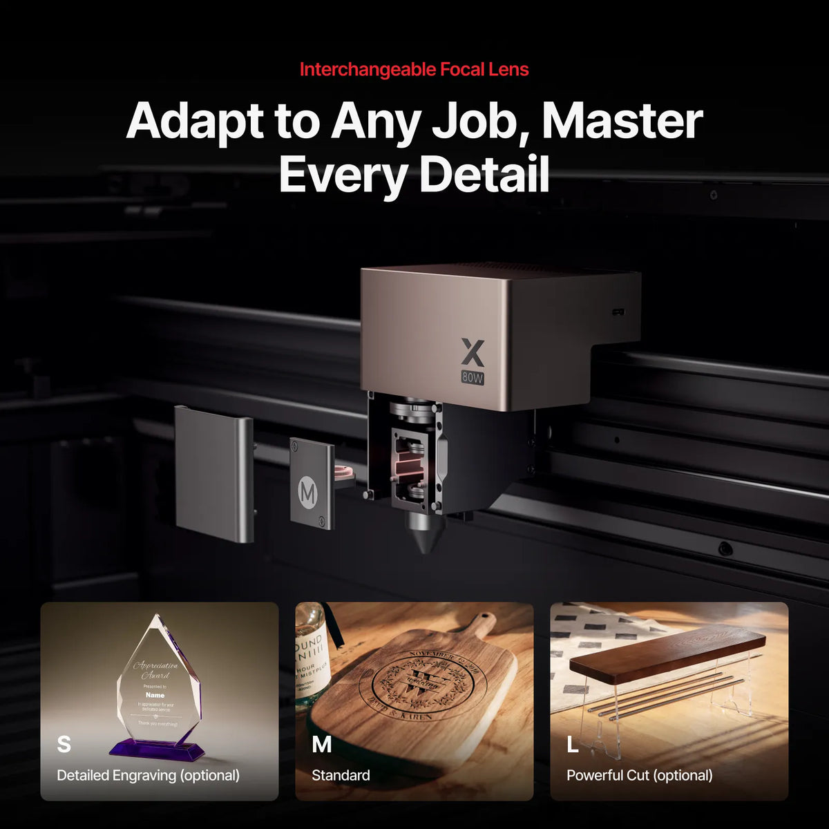 xTool P3 80W Flagship CO2 Laser Cutter with Intelligent Automation