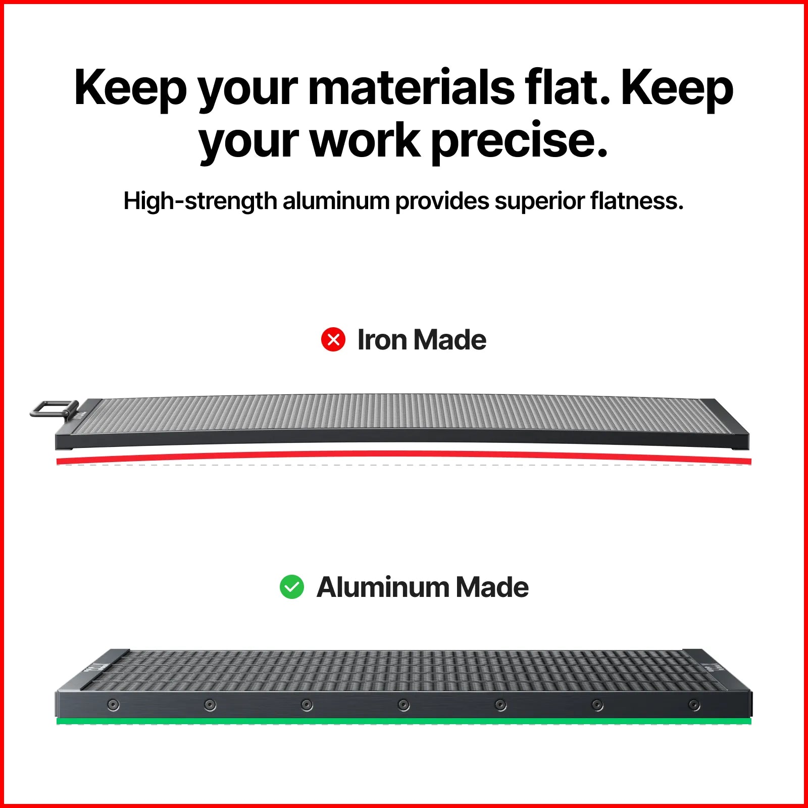 Honeycomb Panel for P3 | Aluminum, Ultra-Lightweight, Rust-Free
