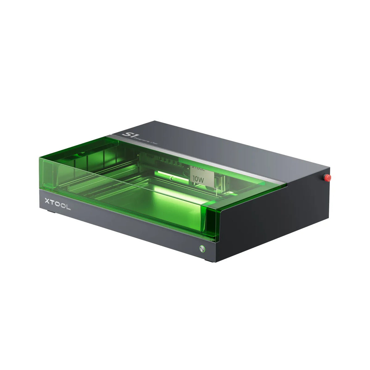 xTool S1 + 1064nm IR Laser Kit: Enclosed Diode Laser Engraver & Cutter - 20W + IR Rotary Bundle