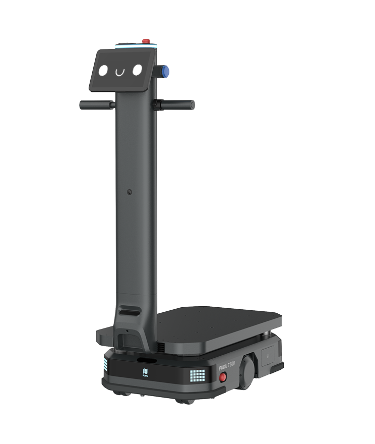 PUDU T600 Standard (Post-Mounted Version, Black, With lifting Mechanism)