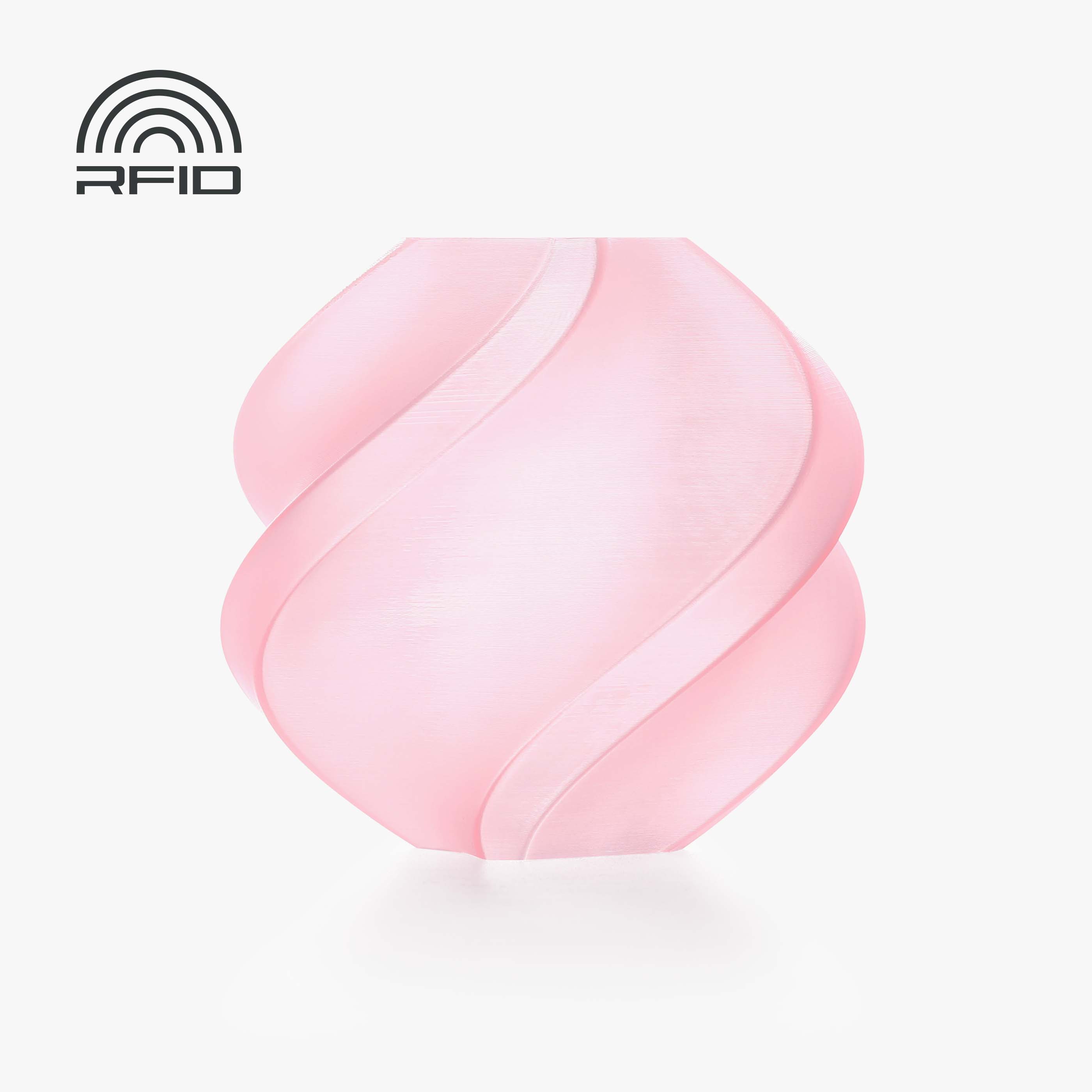 Bambu Lab 3D Printer Filament PLA Translucent-Cherry Pink