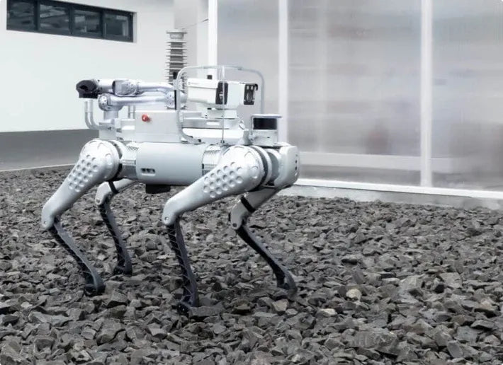 Unitree robotic dog for industrial inspection, security and autonomous navigation